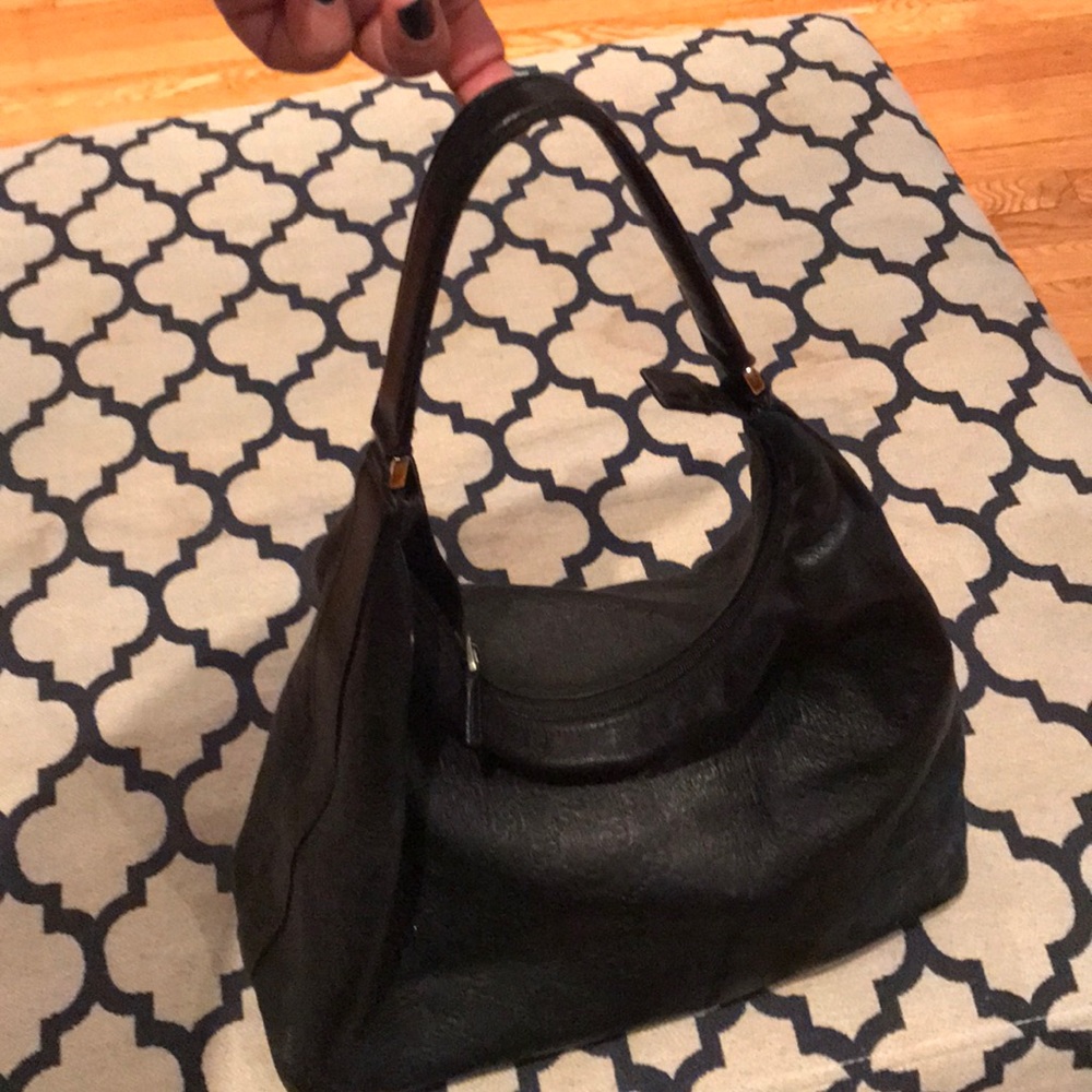 Black leather Gucci handbag - Picture 6 of 12